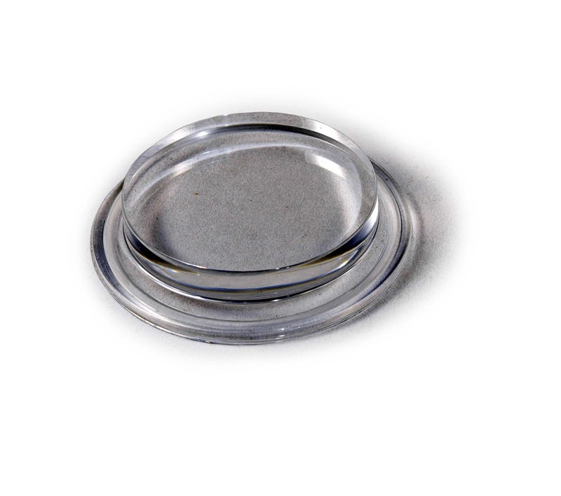 ARTESIAN SYSTEMS 2" Tri Clamp Sanitary Sight Glass End Cap Ferrule Tri-Clamp Acrylic. Optically Clarity By Fabrication of Machined Flat Plate EXTRA THICK! - Image 1